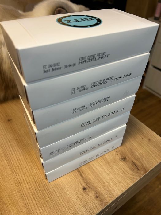 Комплект спешълти кафе - nespresso капсули 64 броя