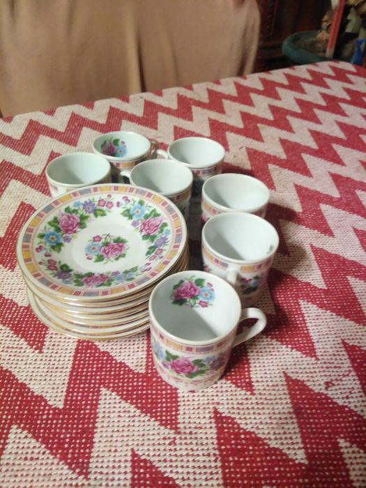 serviciu cafea portelan