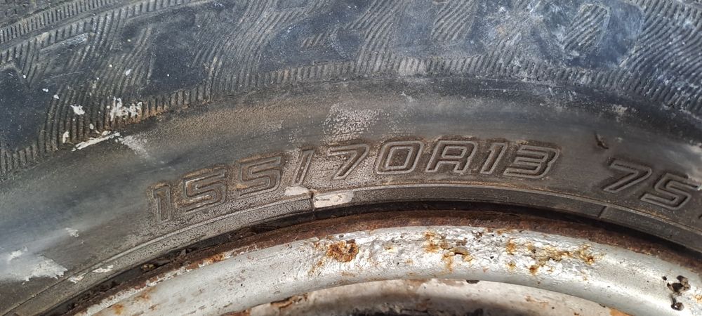 Anvelope iarna cu jante 155/70/R13