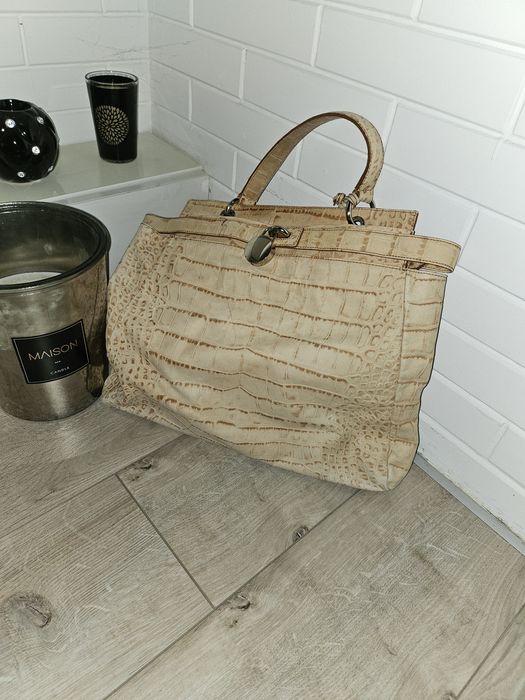 Чанта Toska blu естествена кожа