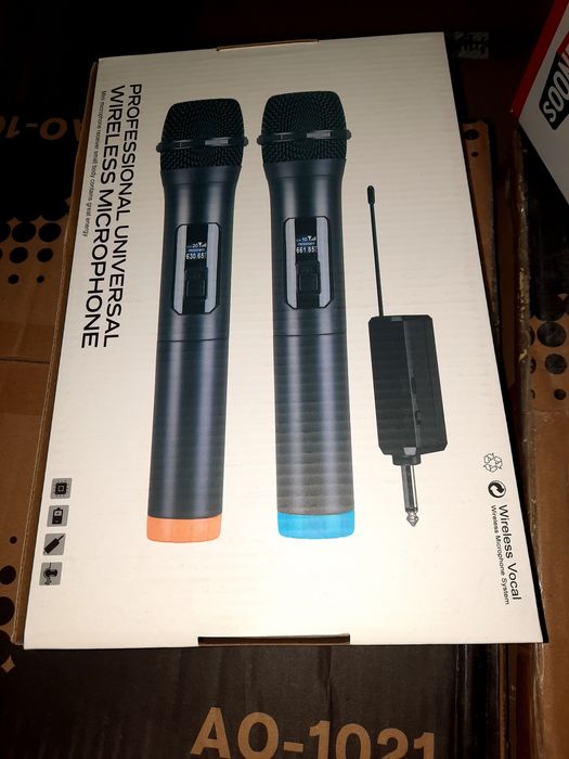 БЕПУЛ Доставка, Караоке Колонка лар учун симсиз Микрофон 
Профессионал