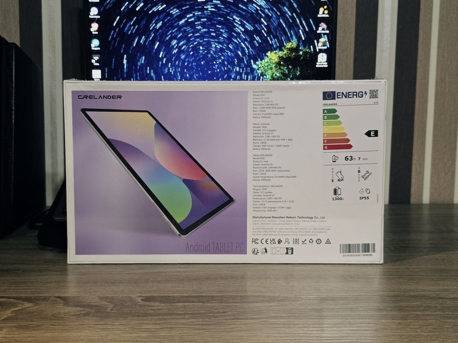 Чисто НОВ - Таблет с много аксесоари  - Crelander W30 Pro