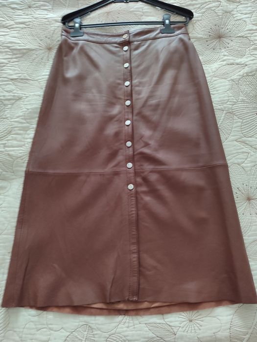 Продам кожаную юбку