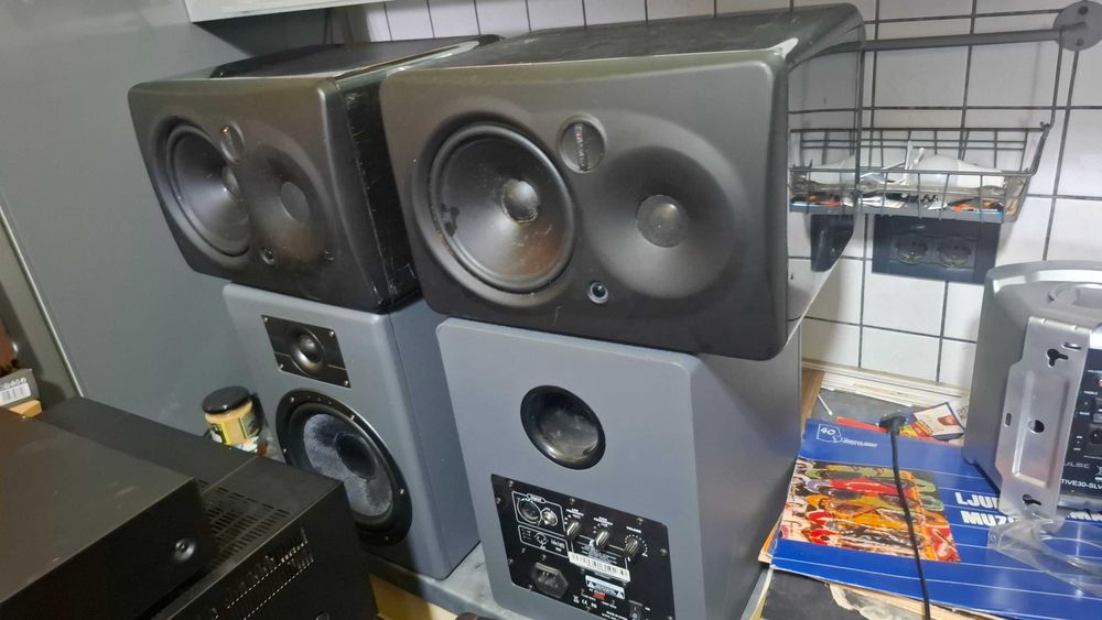 sistem boxe active  trepied subwoofer mixer activ 1000w