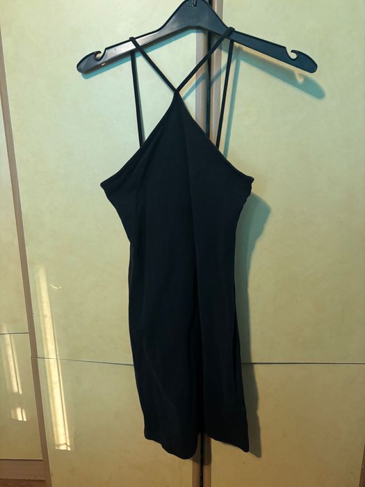 Дамска черна рокля