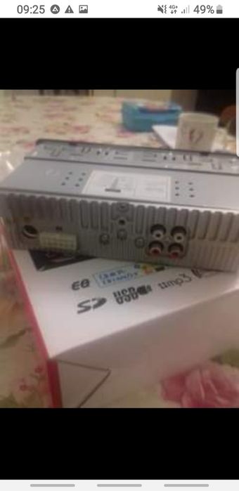 Casetofon auto cu usb mp3 card sd nou