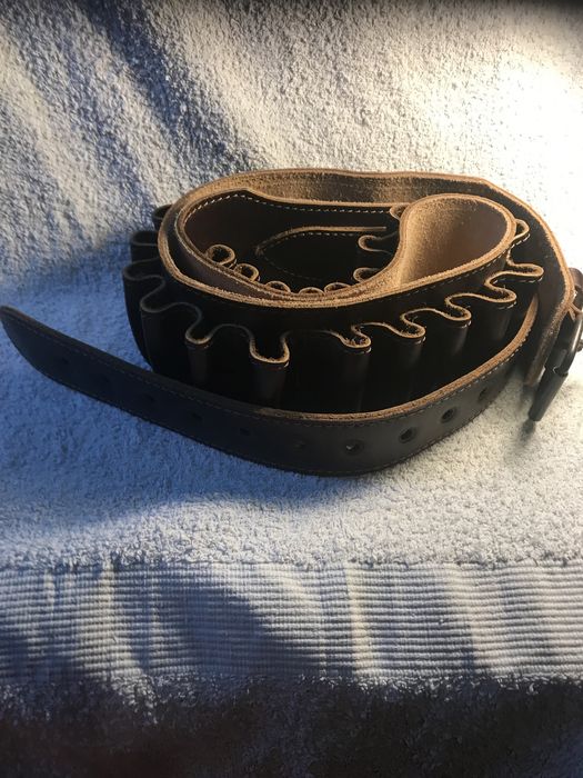 Авджийски. колани патрондаши нови естест. кожа -Рем.авдж.пуш Промоция