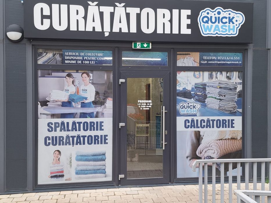 Quick Wash – Comanzi, noi ridicăm, spălăm și livrăm in 24h-48h.