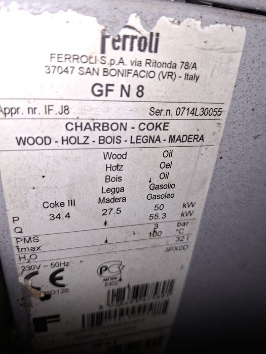 Centrala Ferroli GFN8