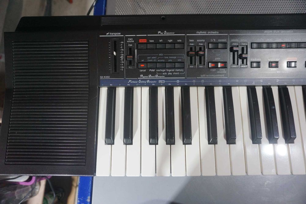 Orga/clapa electronica retro / Technics K350