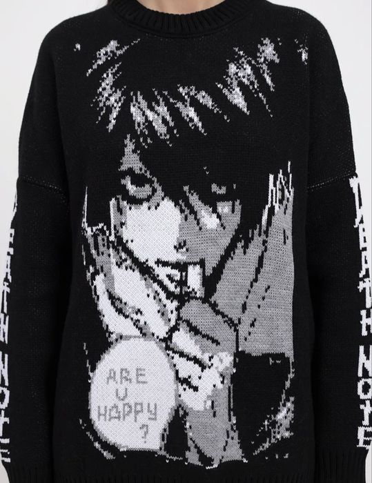 Свитер тетрадь смерти Л