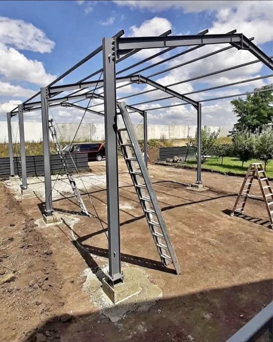 Vând hala metalica 6x10