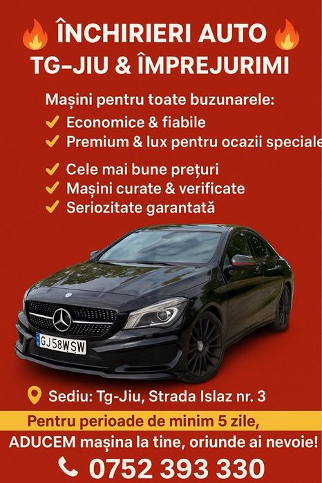 SRY Inchirieri Auto Gorj