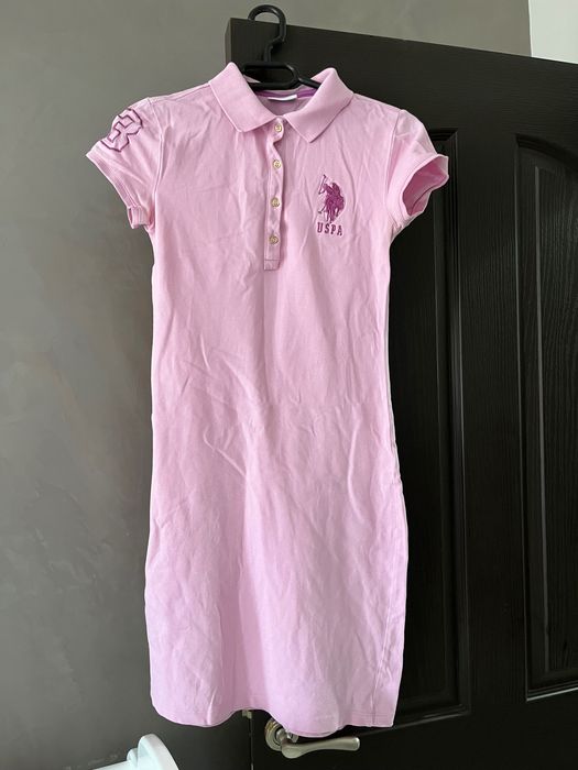Розова рокля US Polo
