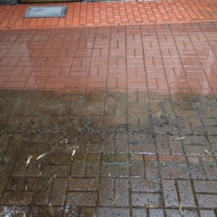 Мойка брусчатки с оборудованием