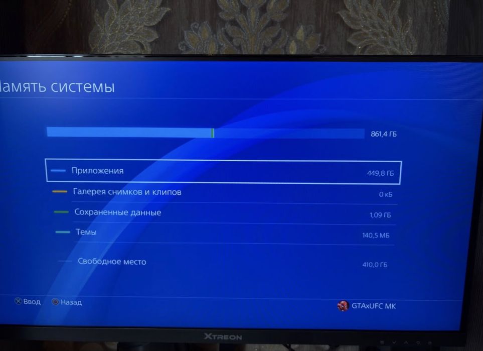монитор playstation 4 slim 1tb