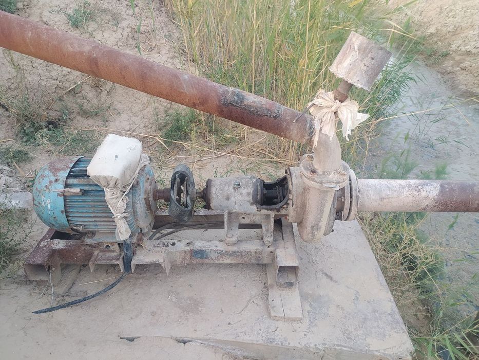 Suv nasos Elektro mator sotiladi 22klavat 2gektarga suv chiqaradi