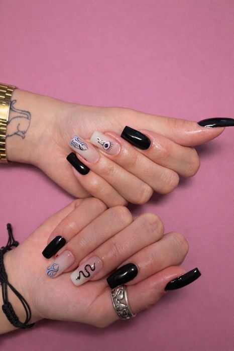 Manichiură cu gel/ ojă semipermanentă/ polygel