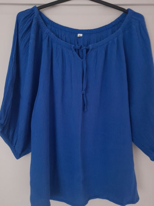 Bluză elegantă, bumbac pentru damă