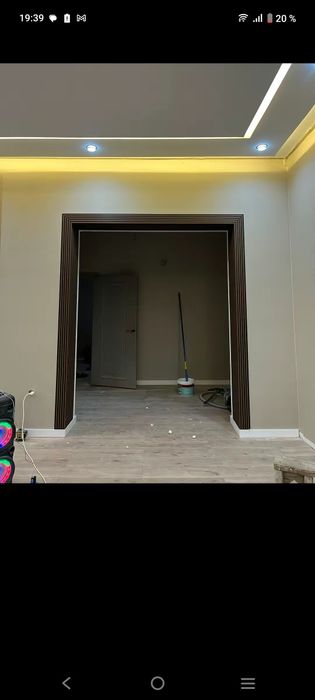 Обои левкас Закатка молдинги