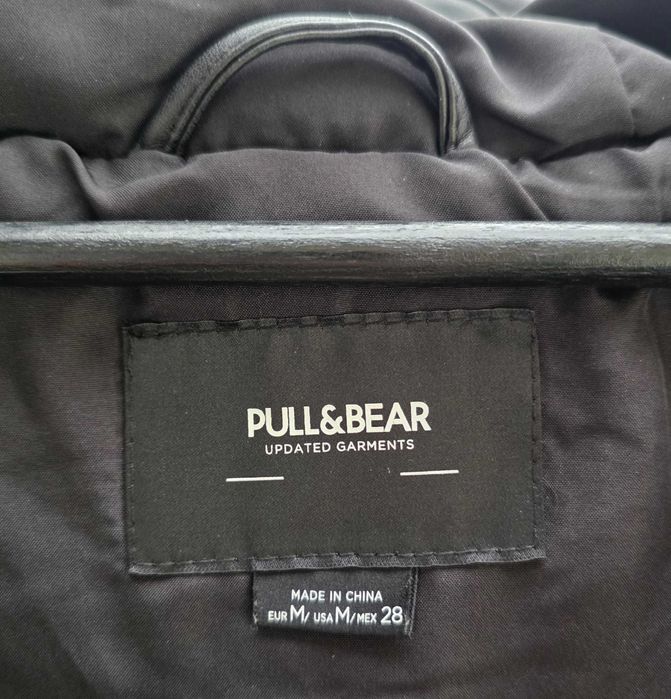Pull&Bear, Vestă pentru femei, imitație piele, mărime M