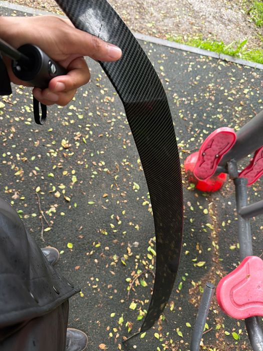 Spoiler for k5 carbon fiber
