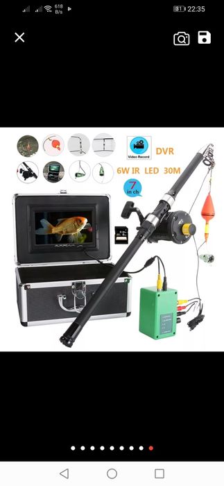 Подводная камера для рыбалки.