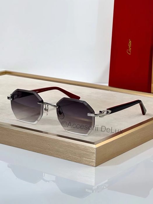 Ochelari de Soare Cartier CT0439S Noi Full Box Photochromic Lens [Verificare Colet]