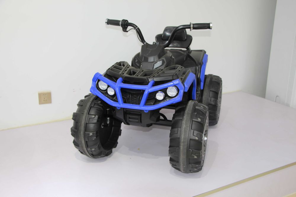 ATV electric, Kinderauto Offroad 2x 45W 12V cu scaun tapitat Blue