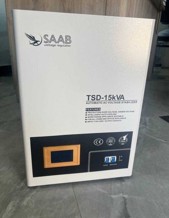 Стабилизатор 10 kVA SAAB с гарантией / Stabilizator  1 kVA dan 300kVA