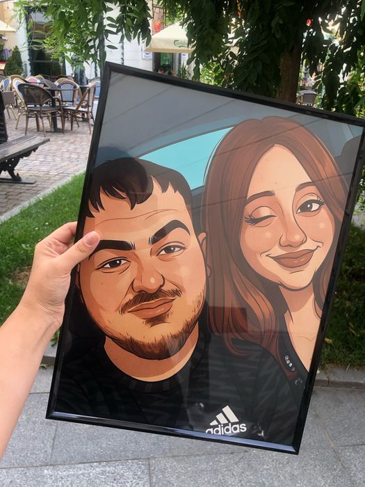 Caricaturi personalizate si brelocuri personalizate dupa poza