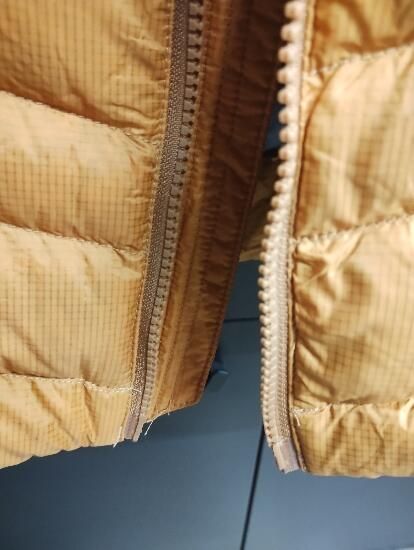 Geacă umplutură din puf Alpinism Galben - produs resigilat Decathlon