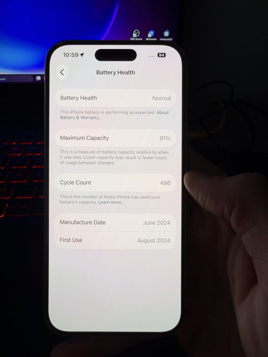 Vand iPhone 15 PRO 128gb