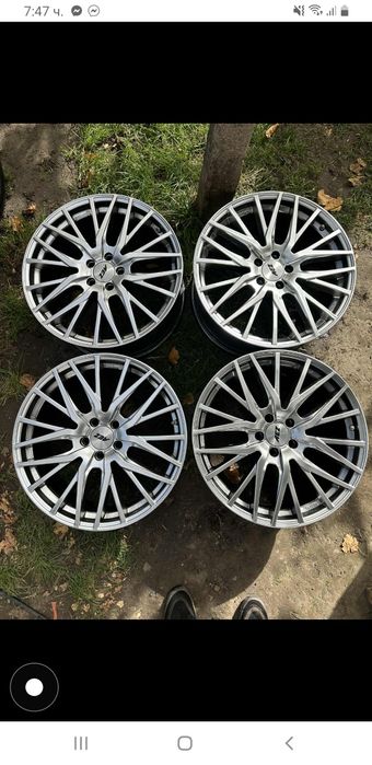 Джанти с зимни гуми за мерцедес 20