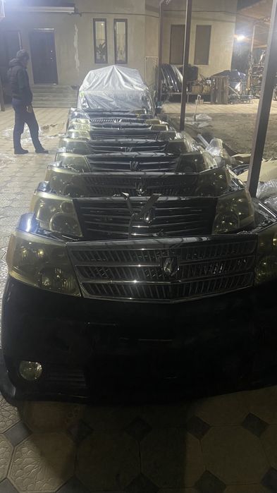 Альфард морда фара