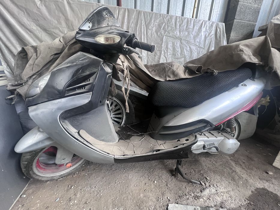 Мопед в нормально состоянии