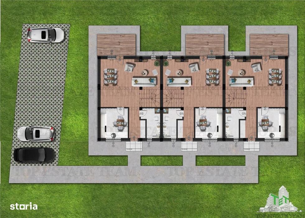 Triplex premium zona Parc Ghidiceni-Prelungirea Ghencea