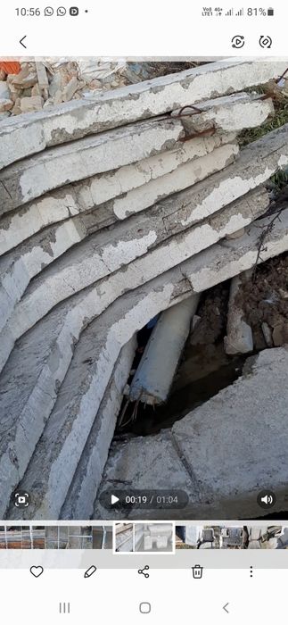 Столб опора лэп пасынок бетонная опора