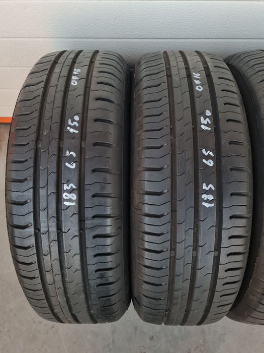 Летни гуми 4 броя CONTINENTAL ContiEcoContact5 185 65 R15 дот 0716