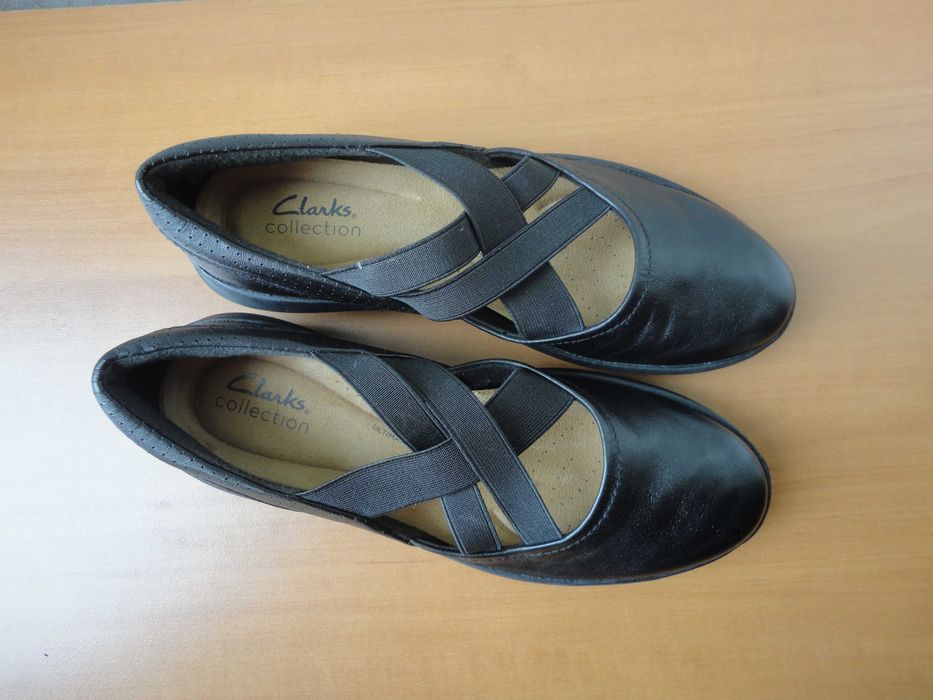 N37,5 Clarks/естествена кожа/дамски обувки