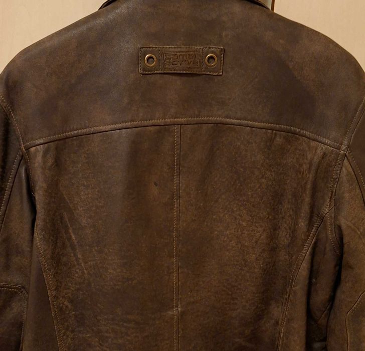 Geacă din piele naturală / Camel Active (originală)