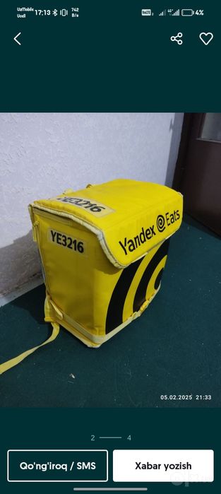 Yandex sumka Xolati yaxshi