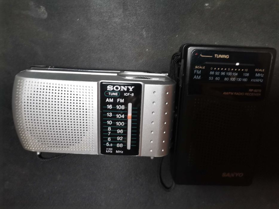 Radio Sony ICF-8 Sanyo RP-5070