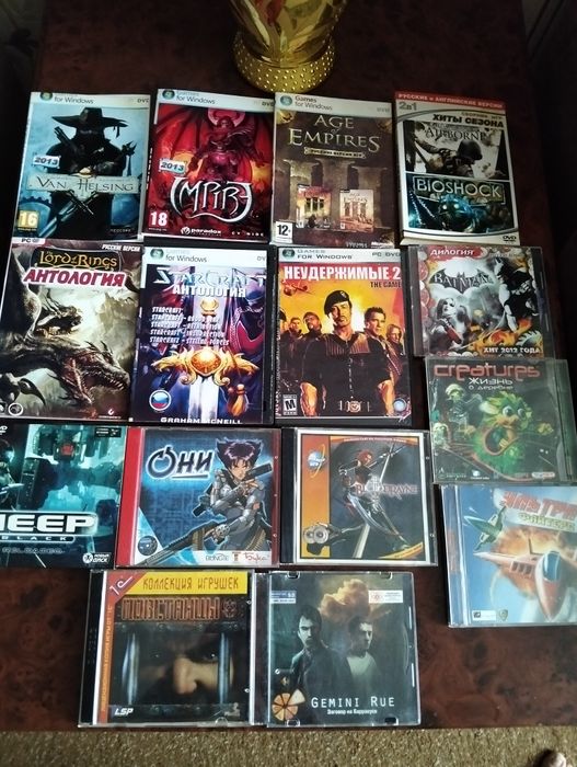 Отдам игровые диски.