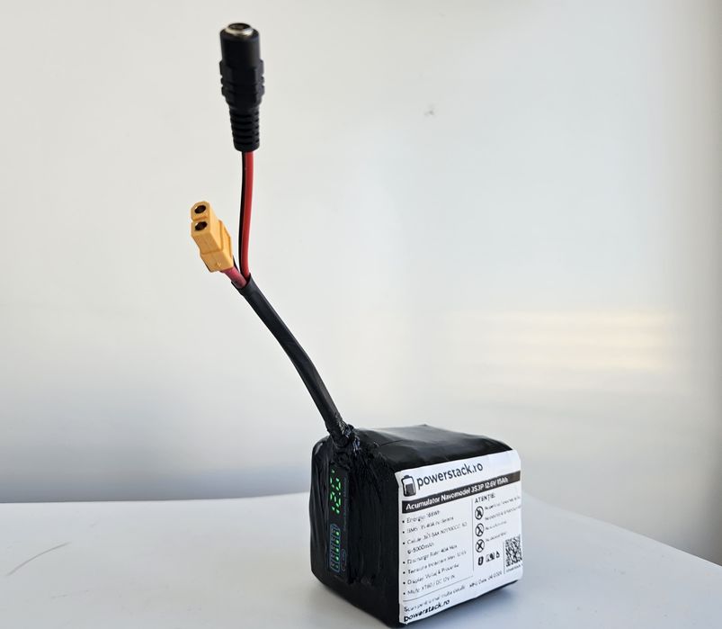 Baterii Navomodel 15Ah 20Ah 25Ah Li-ion Autonomie Mare BMS Display