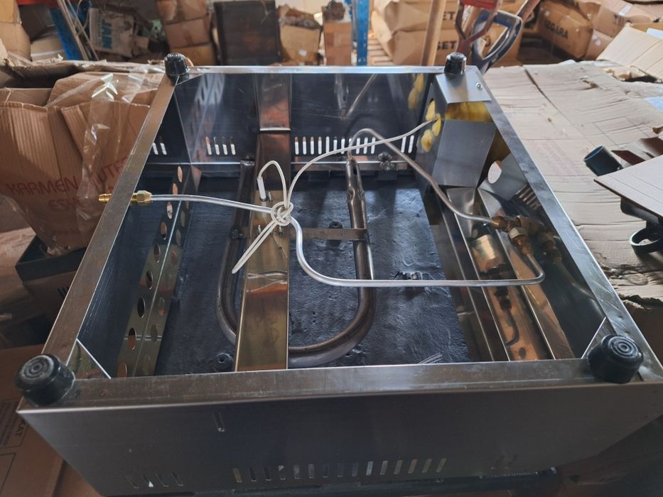 Газова скара ® -CE-професионална дюнер обурудване Газова скара фритюрн