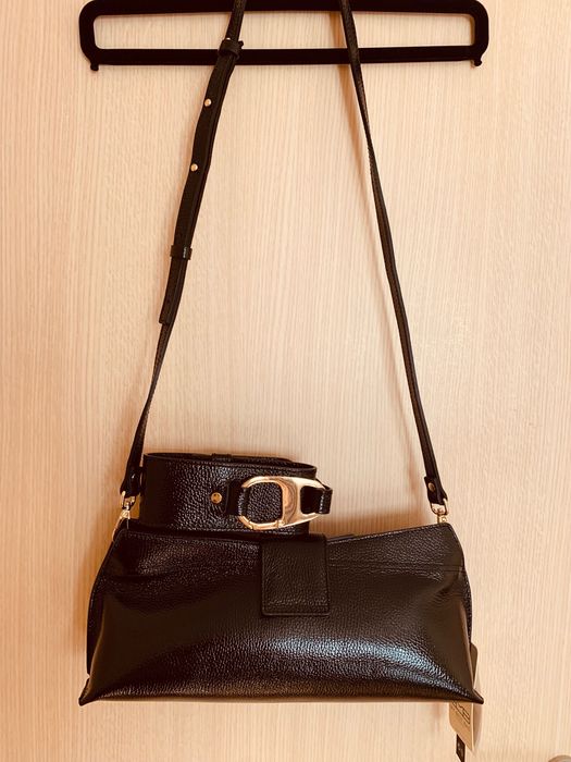 Италианска кожена чанта My Best Bag DOLLY – нова с етикет