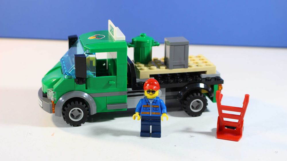 Лего Син Товарен Влак 60052 Lego City Blue Cargo Train