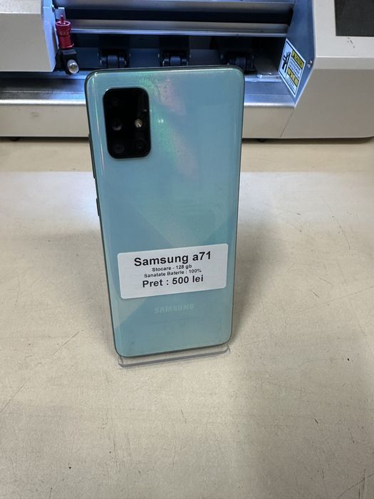 Samsung a71 / 128 gb / garantie / folie sticla cadou