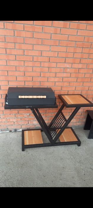 Мангалы с шампурами